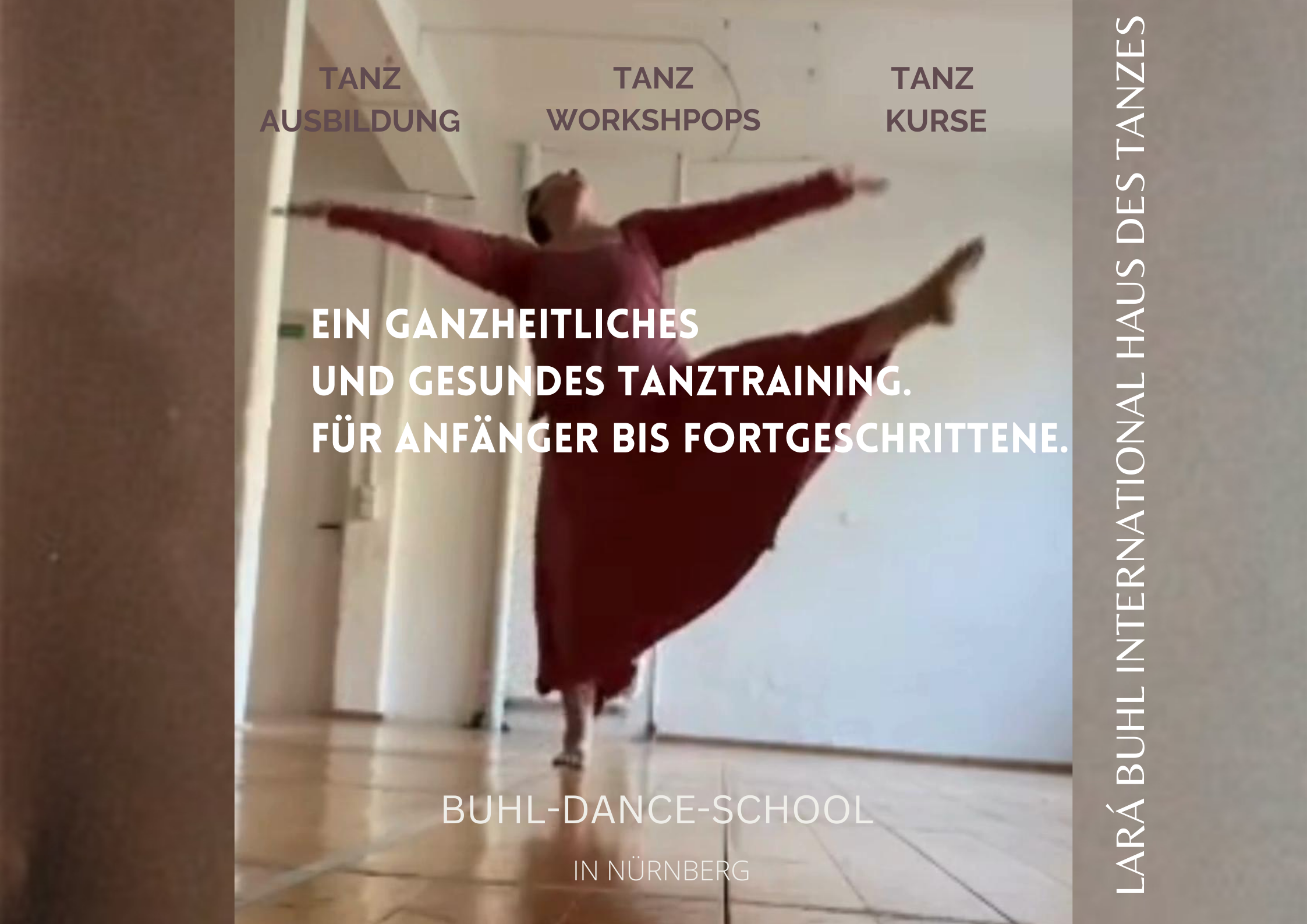LARA BUHL HAUS DES TANZES TANZERNEUERUNG MODERN DANCE/CONTEMPORARY DANCE/JAZZ DANCE in nürnberg